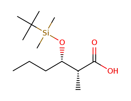 (2R,3S)-3-{[tert-butyl(dimethyl)silyl]oxy}-2-methylhexanoic acid