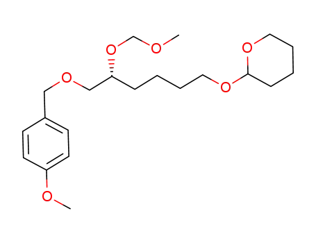 2-{[(5R)-5-(methoxymethoxy)-6-(4-methoxybenzyloxy)hexyl]oxy}tetrahydro-2H-pyran