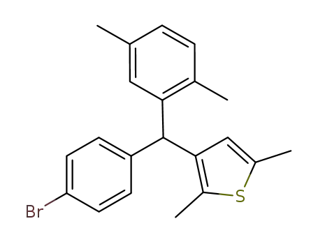 3-((4-브로모페닐)(2,5-디메틸페닐)메틸)-2,5-디메틸티오펜