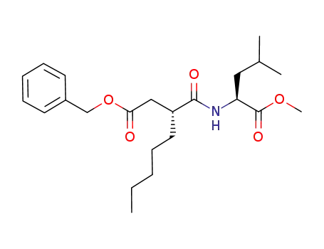N-[(R)-3-benzyloxycarbonyl-2-pentylpropanoyl]-L-leucine methyl ester
