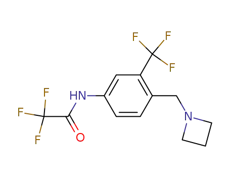Acetamide,
N-[4-(1-azetidinylmethyl)-3-(trifluoromethyl)phenyl]-2,2,2-trifluoro-