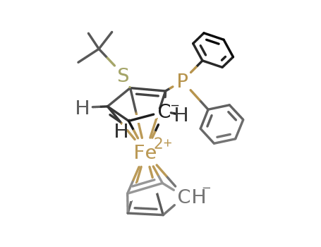 (Rp)-2-(tert-Butylthio)-1-(diphenylphosphino)ferrocene