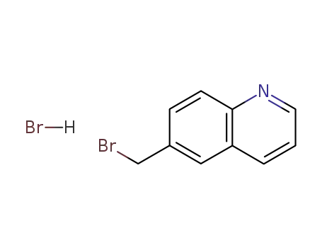Molecular Structure of 103030-25-7 (6-bromomethylquinoline(HBr))