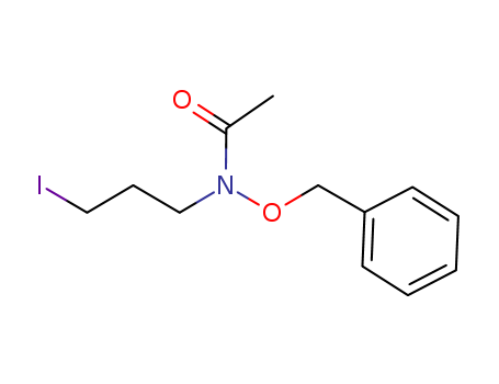 N-(3-Iodopropyl)-N-(benzyloxy)acetamide