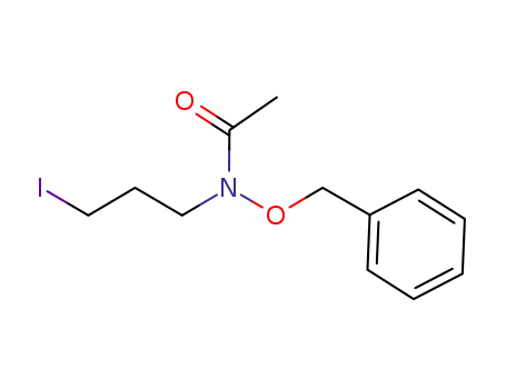 Molecular Structure of 1003599-67-4 (N-(3-Iodopropyl)-N-(benzyloxy)acetaMide)