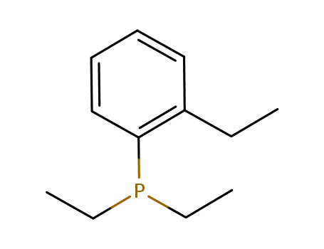 Molecular Structure of 1085850-79-8 (diethyl(o-ethylphenyl)phosphane)