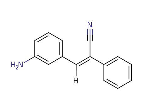 Benzeneacetonitrile, a-[(3-aminophenyl)methylene]-, (Z)-
