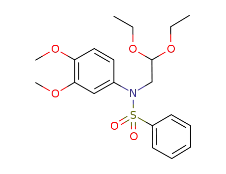 N-(2,2-diethoxyethyl)-N-(3,4-dimethoxyphenyl)benzenesulfonamide