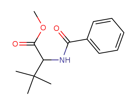 Molecular Structure of 147701-18-6 (D-VALINE, N-BENZOYL-3-METHYL-, METHYL ESTER)
