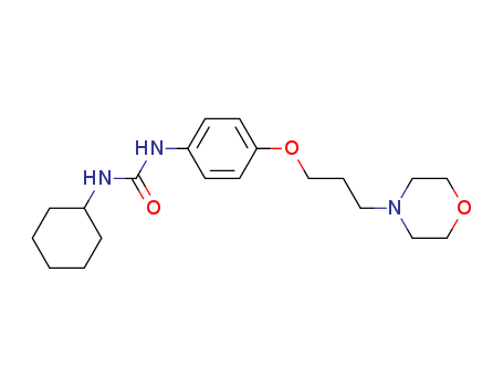 1-cyclohexyl-3-[4-(3-morpholin-4-yl-propoxy)phenyl]urea