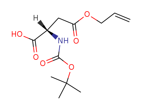 L-Aspartic acid,N-[(1,1-dimethylethoxy)carbonyl]-, 4-(2-propen-1-yl) ester