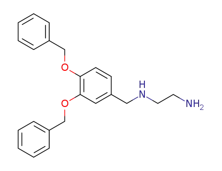 N-<3,4-bis(benzyloxy)benzyl>ethylenediamine