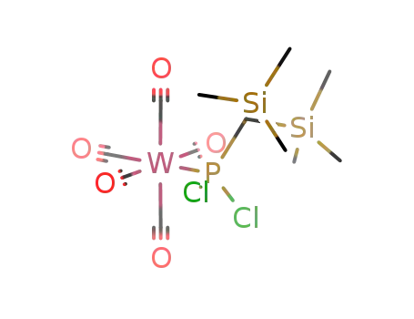 [((Me<sub>3</sub>)Si)2HCPCl<sub>2</sub>)W(CO)5]