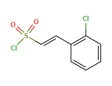 2-(2-CHLOROPHENYL) ETHENESULFONYL CHLORIDE