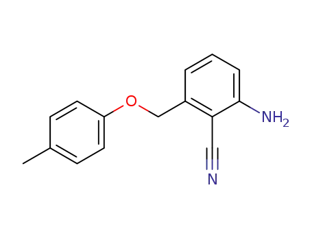 Benzonitrile, 2-amino-6-[(4-methylphenoxy)methyl]-
