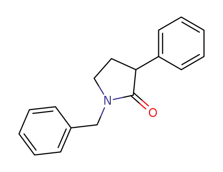 (+/-)-1-benzyl-3-phenylpyrrolidin-2-one