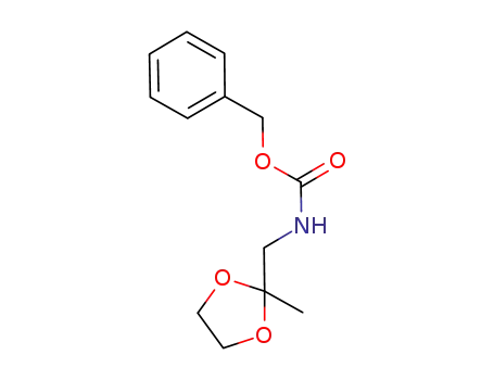 benzyl (2-methyl-1,3-dioxolan-2-yl)methylcarbamate