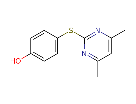 4-[(4,6-Dimethylpyrimidin-2-yl)thio]phenol