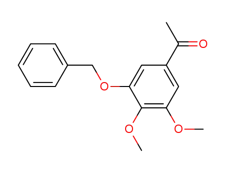Ethanone, 1-[3,4-dimethoxy-5-(phenylmethoxy)phenyl]-