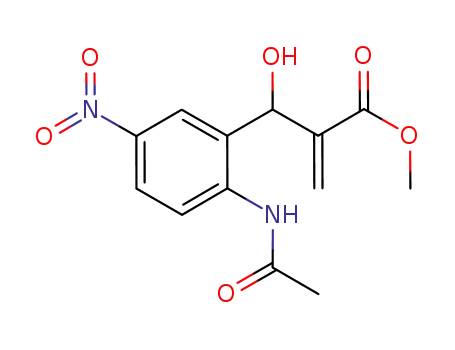 methyl 3-(2-acetamido-5-nitrophenyl)-3-hydroxy-2-methylenepropanoate