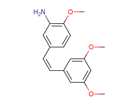 cis-3,4',5-Trimethoxy-3'-aminostilbene