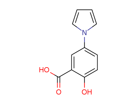 2-Hydroxy-5-(1 H-pyrrol-1-yl)benzoic acid