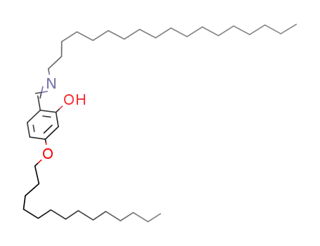 Molecular Structure of 271577-90-3 (2-hydroxy-N-octadecyloxy-4-tetradecyloxybenzaldimine)