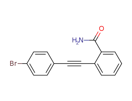 2-((4-bromophenyl)ethynyl)benzamide