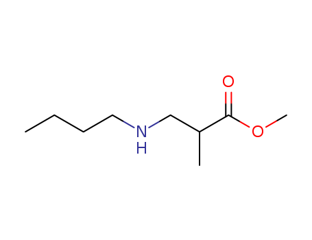 Propanoic acid,3-(butylamino)-2-methyl-, methyl ester cas  13604-68-7