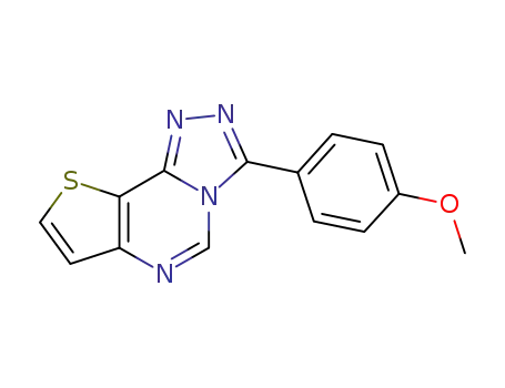 3-(4-methoxyphenyl)thieno[2,3-e][1,2,4]triazolo[4,3-c]pyrimidine