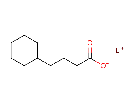 Cyclohexanebutanoic acid, lithium salt