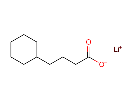 シクロヘキサンブタン酸リチウム