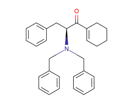 (S)-1-cyclohex-1-en-1-yl-2-(dibenzylamino)-3-phenylpropan-1-one