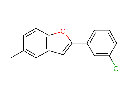 Benzofuran, 2-(3-chlorophenyl)-5-Methyl-