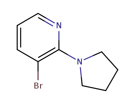 3-Bromo-2-(pyrrolidin-1-yl)pyridine