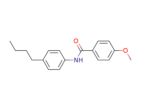 Molecular Structure of 35684-24-3 (N-(4-butylphenyl)-4-methoxybenzamide)