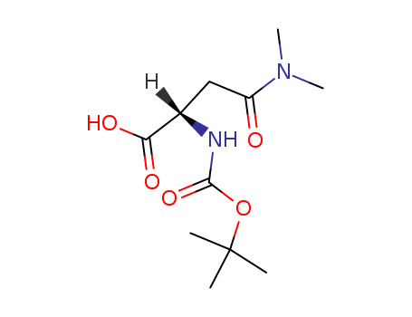 (S)-2-((TERT-BUTOXYCARBONYL)AMINO)-4-(DIMETHYLAMINO)-4-OXOBUTANOIC ACID