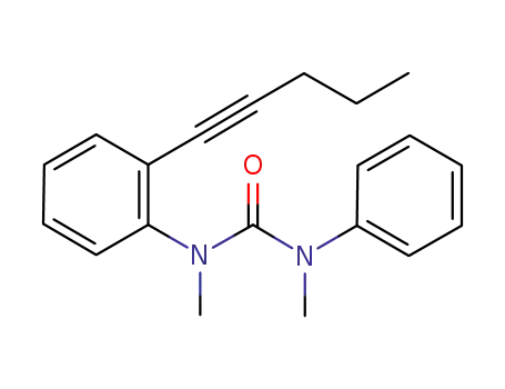 1,3-dimethyl-1-(2-(pent-1-ynyl)phenyl)-3-phenylurea
