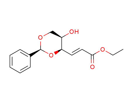 (E)-ethyl 3-((2S,4R,5R)-5-hydroxy-2-phenyl-1,3-dioxan-4-yl)acrylate