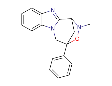 (1R*,4S*)-2-methyl-4-phenyl-1,2,4,5-tetrahydro-1,4-methano[1,2,5]oxadiazepino[5,4-a]benzimidazole