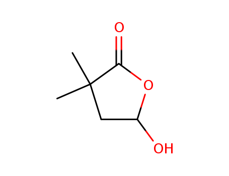 2(3H)-Furanone, dihydro-5-hydroxy-3,3-dimethyl-