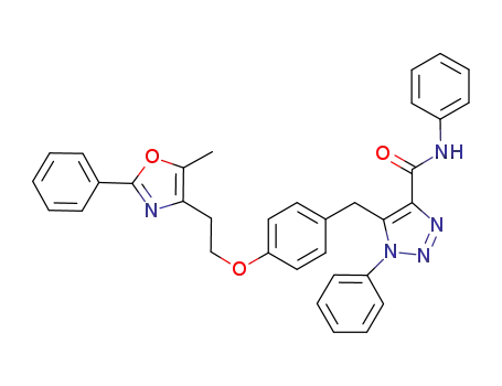 C<sub>34</sub>H<sub>29</sub>N<sub>5</sub>O<sub>3</sub>