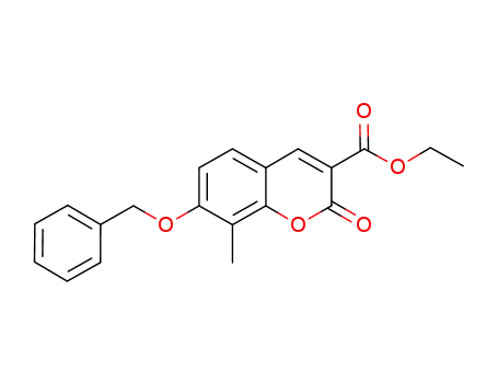 ethyl 7-(benzyloxy)-8-methyl-2-oxo-2H-chromene-3-carboxylate