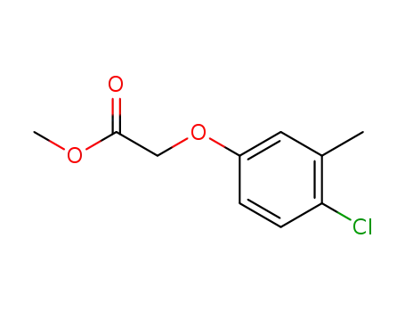 Molecular Structure of 117554-55-9 (Methyl 4-chloro-3-methylphenoxyacetate)