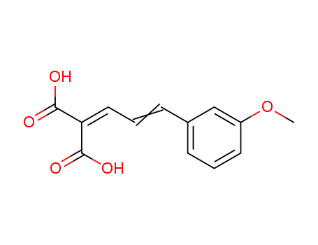 2-[3-(3-Methoxy-phenyl)-allylidene]-malonic acid cas no. 14160-39-5 97%