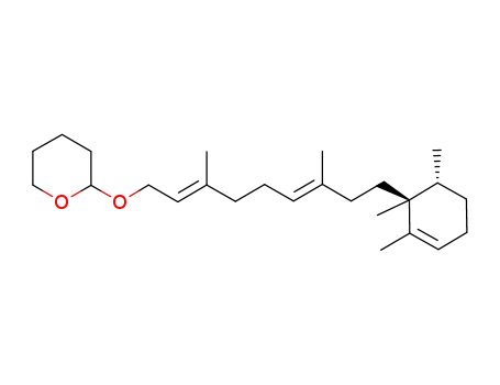 2-[(2E,6E)-3,7-dimethyl-9-[(1S,6R)-1,2,6-trimethylcyclohex-2-enyl]nona-2,6-dienyloxy]tetrahydro-2H-pyran