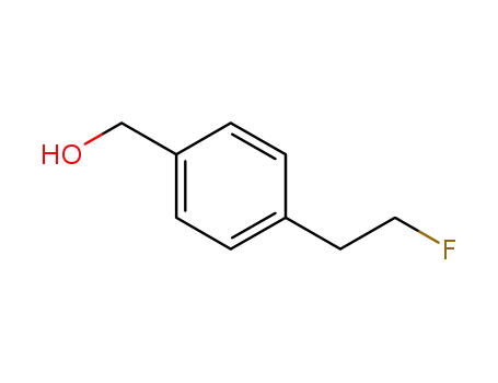 Molecular Structure of 1115986-92-9 ((4-(2-fluoroethyl)phenyl)methanol)