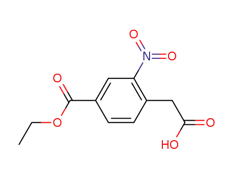 4-carboxymethyl-3-nitrobenzoic acid ethyl ester