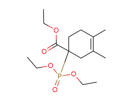 ethyl 1-(diethoxyphosphoryl)-3,4-dimethylcyclohex-3-enecarboxylate