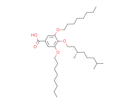 4-[(S)-3,7-dimethyloctyloxy]-3,5-di(octyloxy)benzoic acid